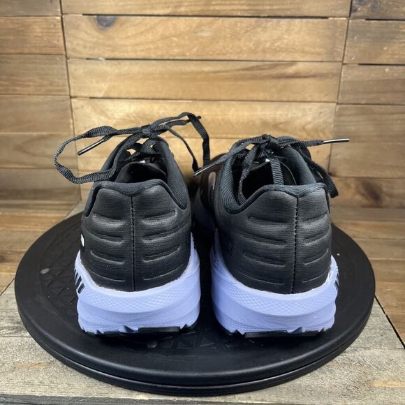 Brooks Launch 9 Womens Size 8 Black Ebony Purple Lace Up Athletic Sneakers - Picture 4 of 10